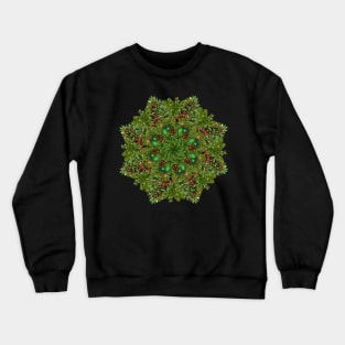 new year tree mandala Crewneck Sweatshirt